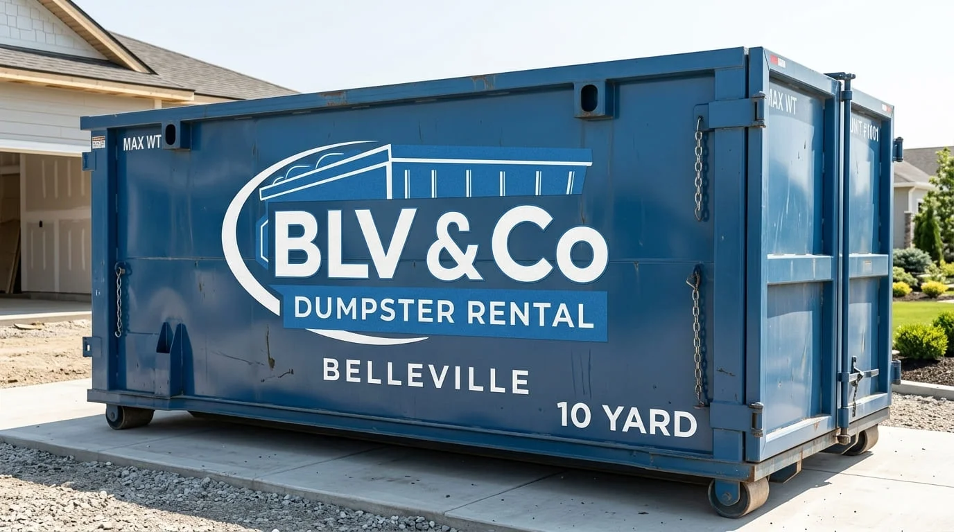 10-yard dumpster rental Belleville