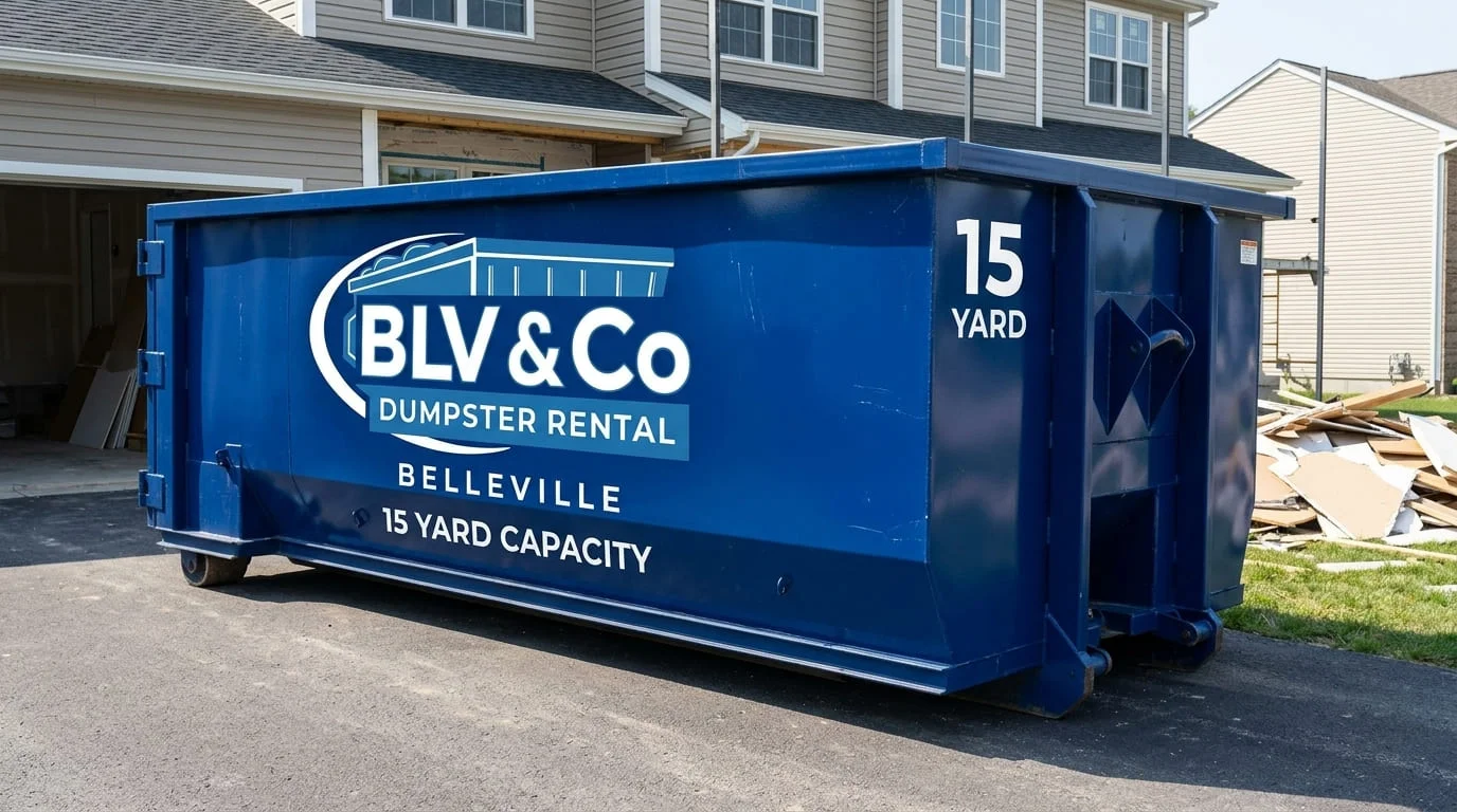 15-yard dumpster rental Belleville
